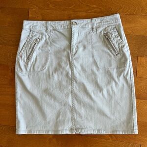 Style and Co khaki skirt